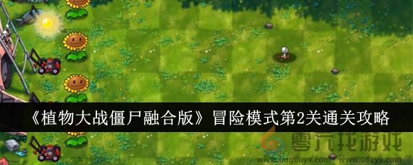 《植物大战僵尸融合版》冒险模式第2关通关攻略(图1)