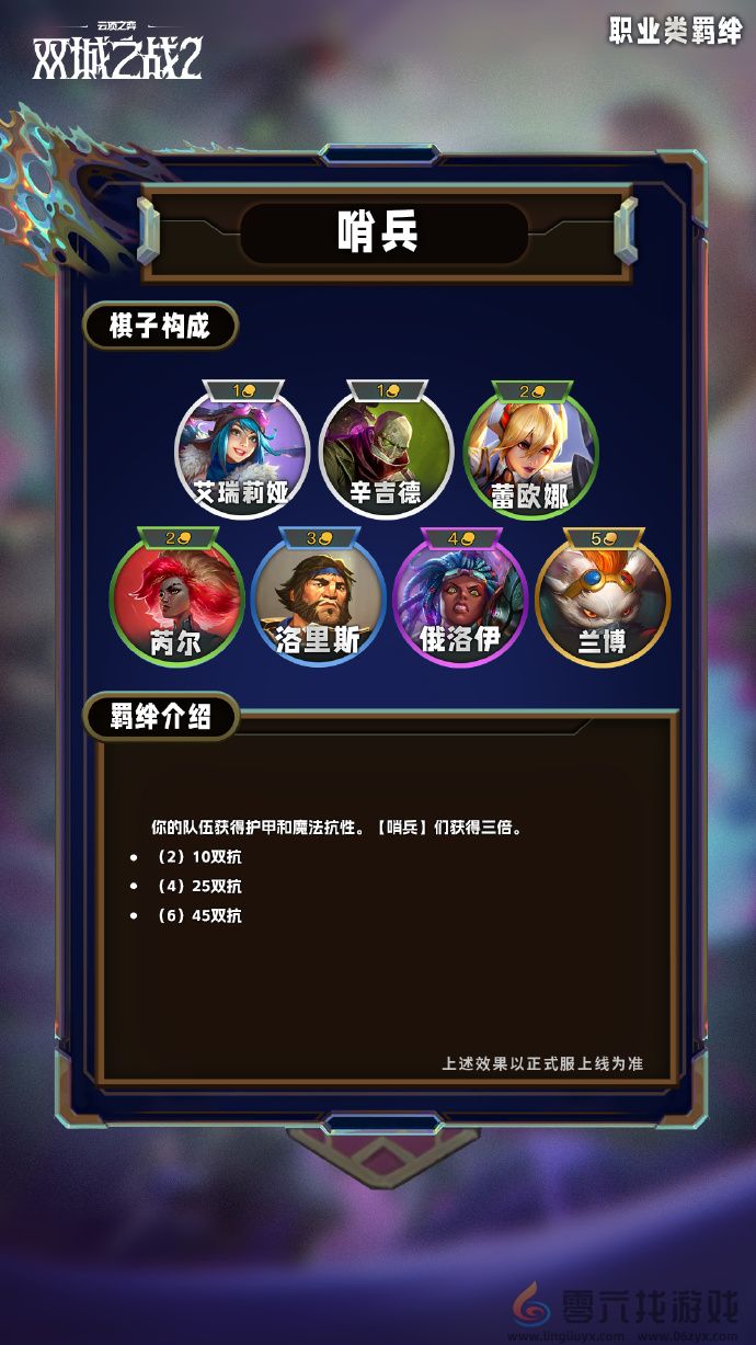 云顶之弈手游S13职业类羁绊一览(图8) 云顶之弈手游S13职业类羁绊一览(图8)