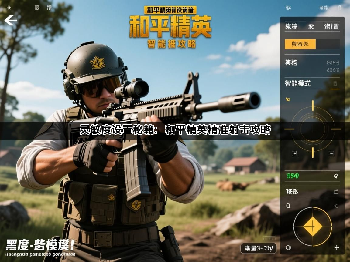 灵敏度设置秘籍：和平精英精准射击攻略(图1)