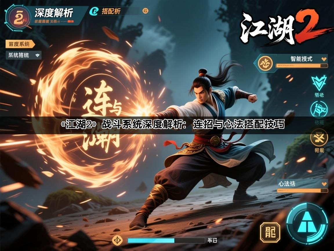 《江湖2》战斗系统深度解析：连招与心法搭配技巧(图1)